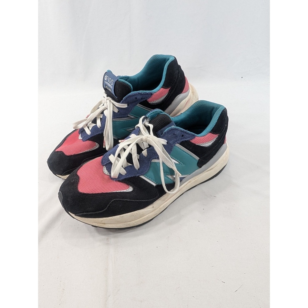 New Balance Shoes Mens Size 11 FIGS 57/40 M5740FAA Black Pink Blue Suede Mesh
